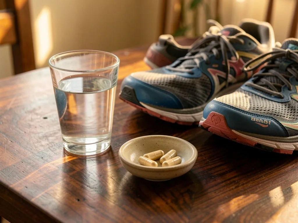 Morning wellness routine